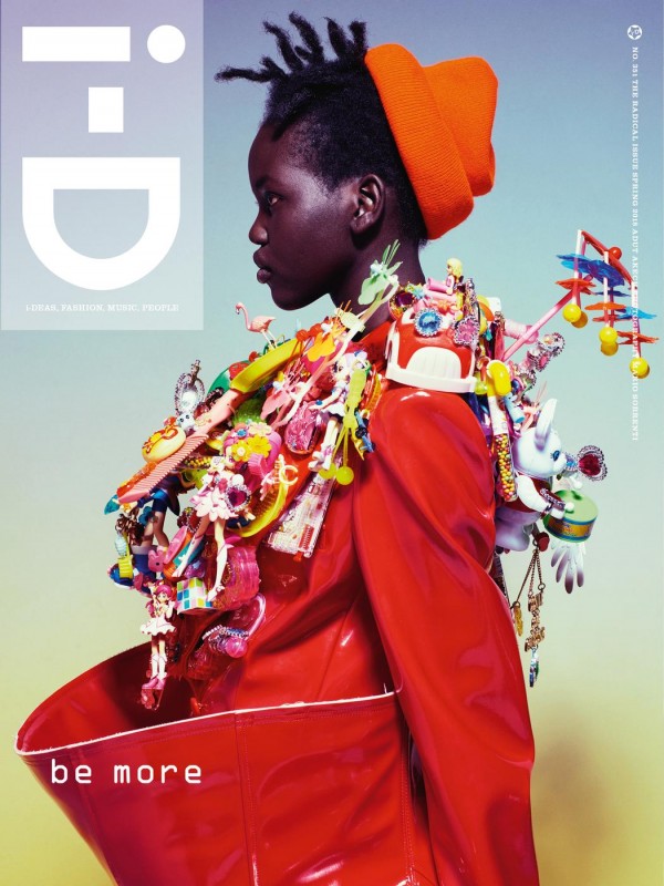 Adut Akech for I-D magazine by Mario Sorrenti