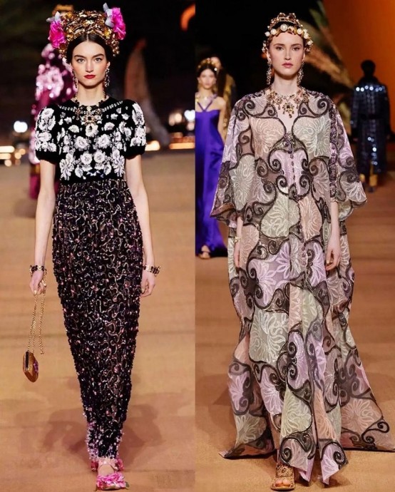 Как всегда великолепная коллекция нарядов от модного дома Dolce & Gabbana Как всегда великолепная коллекция нарядов от модного дома Dolce & Gabbana