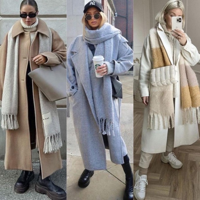 Модный шарфик может стать Вашим любимым аксессуаром в холодном сезоне