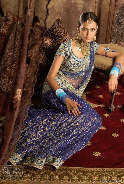 Индийские свадебные наряды невесты от Tarun Tahiliani Индийские свадебные наряды невесты от Tarun Tahiliani