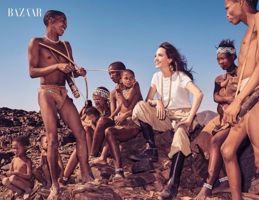 Анджелина Джоли для Harper’s Bazaar, ноябрь 2017