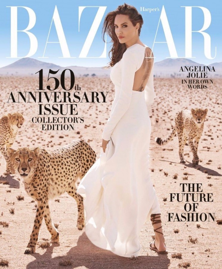 Анджелина Джоли для Harper’s Bazaar, ноябрь 2017 Анджелина Джоли для Harper’s Bazaar, ноябрь 2017