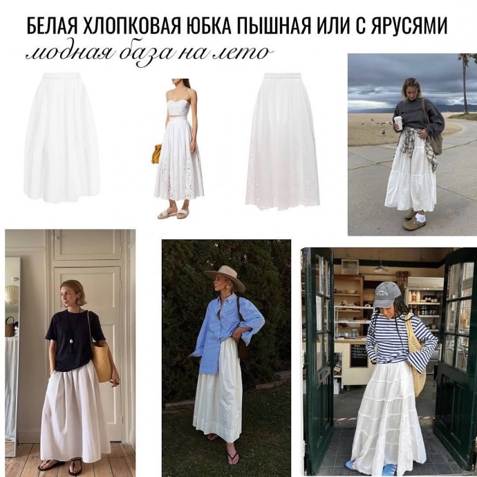 Тренды юбок на сезон весна-лето 2025