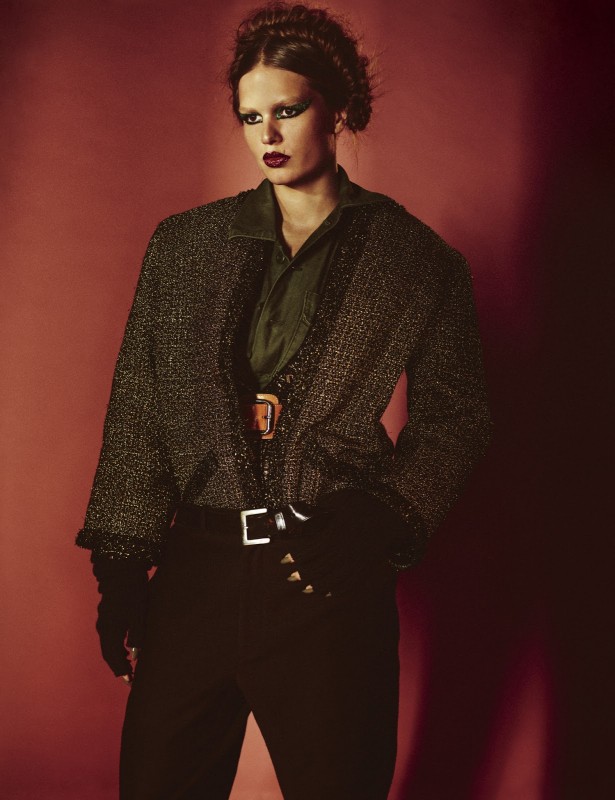 Anna Ewers for W Magazine by Mikael Jansson