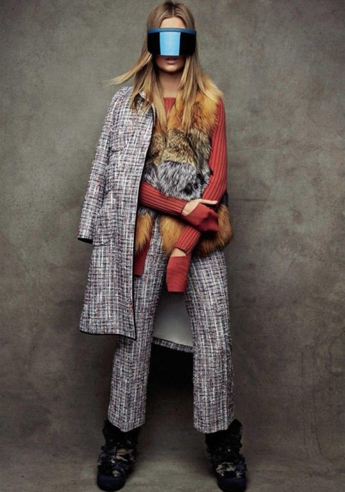 Josephine Skriver for Vogue Spain by Patrick Demarchelier