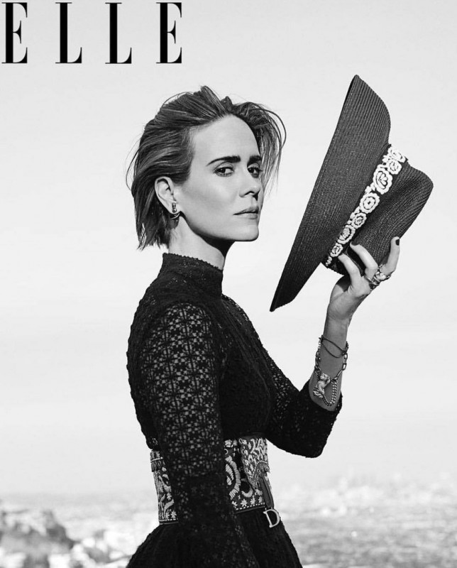 Sarah Paulson for ELLE