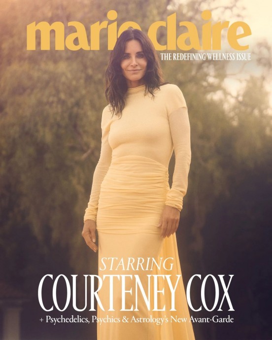 Кортни Кокс (Courteney Cox) в фотосессии для журнала Marie Claire US