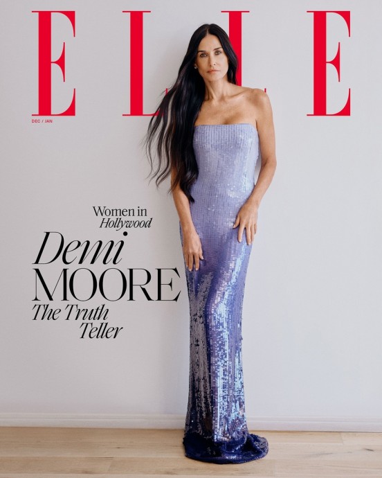 Деми Мур (Demi Moore) в фотосессии для журнала ELLE US (2025) Деми Мур (Demi Moore) в фотосессии для журнала ELLE US (2025)