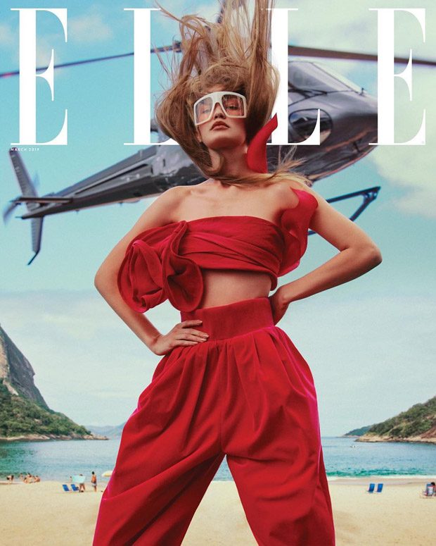 Gigi Hadid for Elle Magazine by Chris Colls