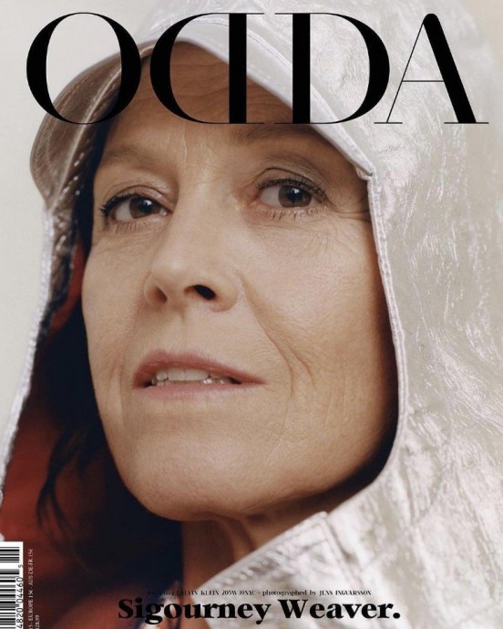 Сигурни Уивер в фотосессии для ODDA magazine