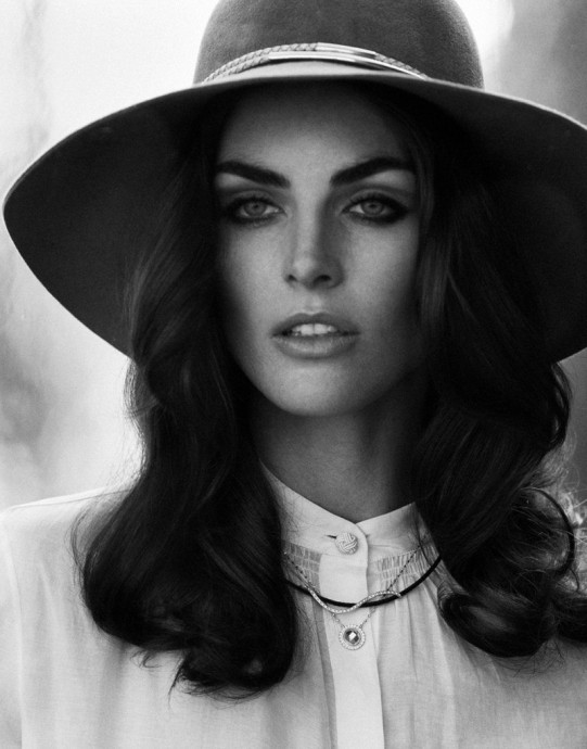 Hilary Rhoda for DuJour by Thomas Whiteside