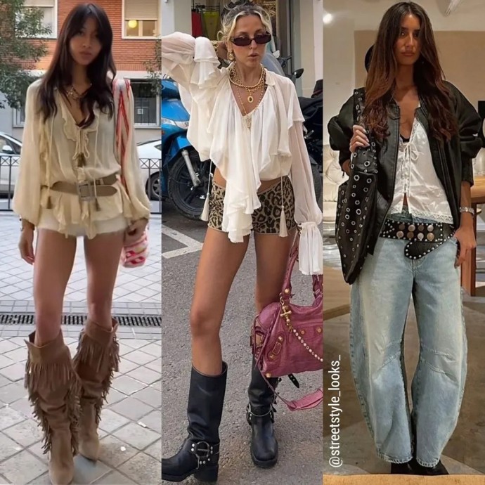 Стиль Moto Boho – тренд 2025