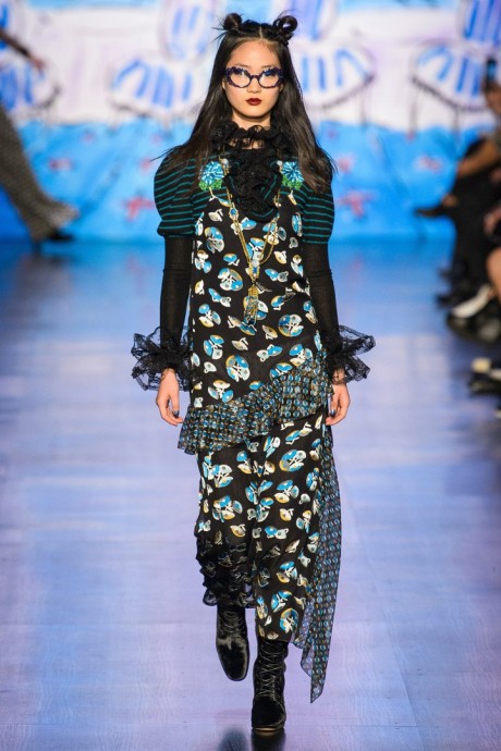 Модели коллекции Anna Sui