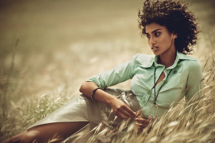 Imaan Hammam for Vogue Spain by Boo George