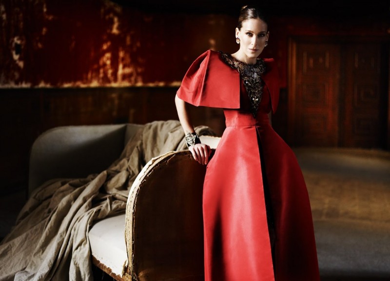 Sarah Jessica Parker for Vogue US by Mario Testino