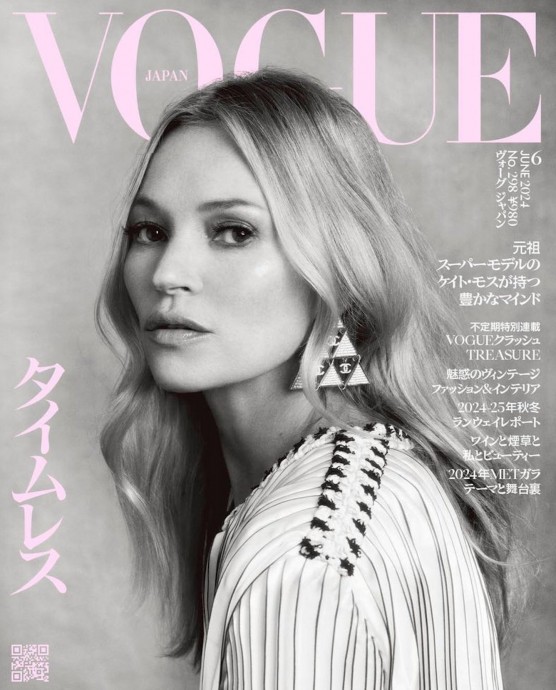 Кейт Мосс (Kate Moss) в фотосессии для журнала Vogue (2024) Кейт Мосс (Kate Moss) в фотосессии для журнала Vogue (2024)