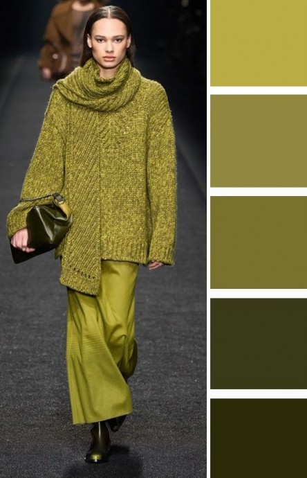 Модный цвет осени и зимы 2024–2025 по версии Pantone называется «Игуана» Модный цвет осени и зимы 2024–2025 по версии Pantone называется «Игуана»