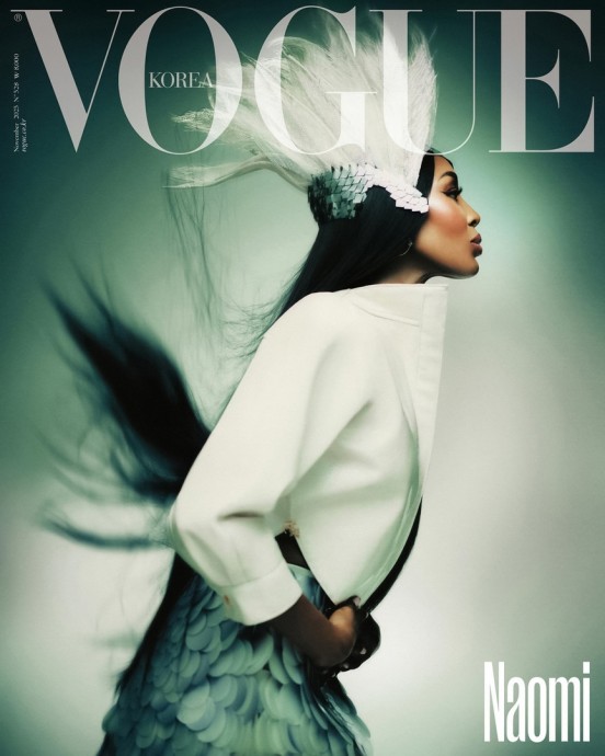 Наоми Кэмпбэлл (Naomi Campbell) в фотосессии для журнала Vogue Korea (2023)