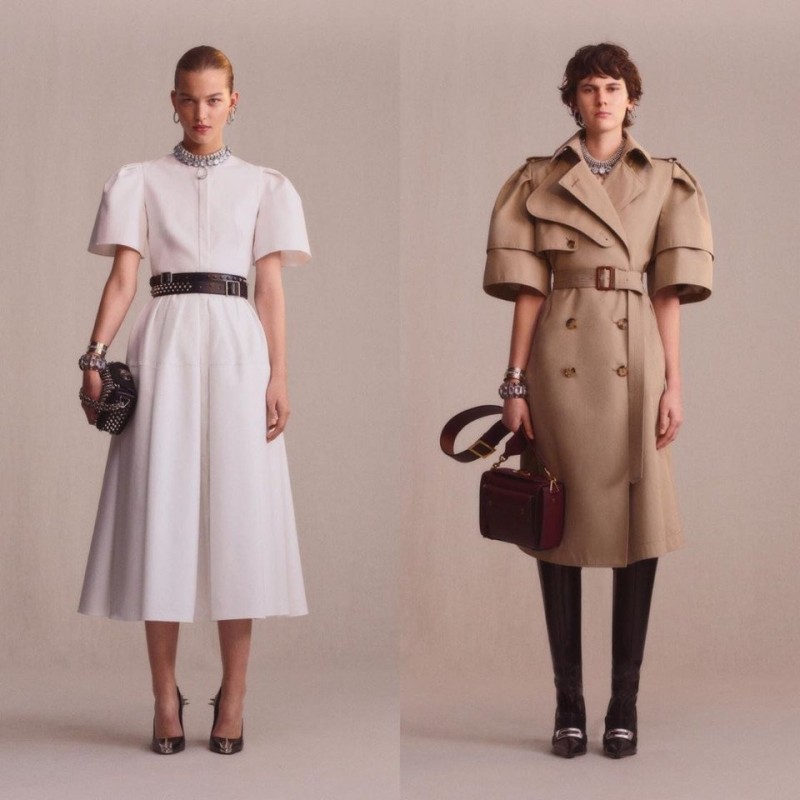 Очень интересная коллекция Alexander McQueen Pre-Fall 2019 Очень интересная коллекция Alexander McQueen Pre-Fall 2019