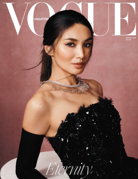 Джемма Чан (Gemma Chan) в фотосессии для журнала Vogue Singapore