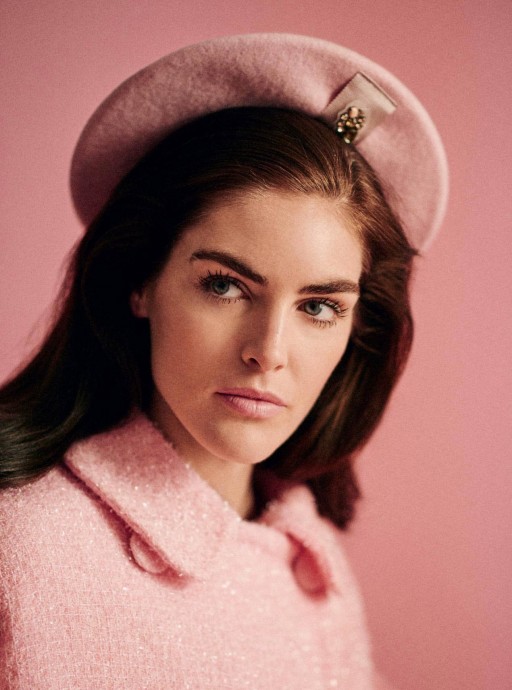 Hilary Rhoda for Harper’s Bazaar UK by Serge Leblon