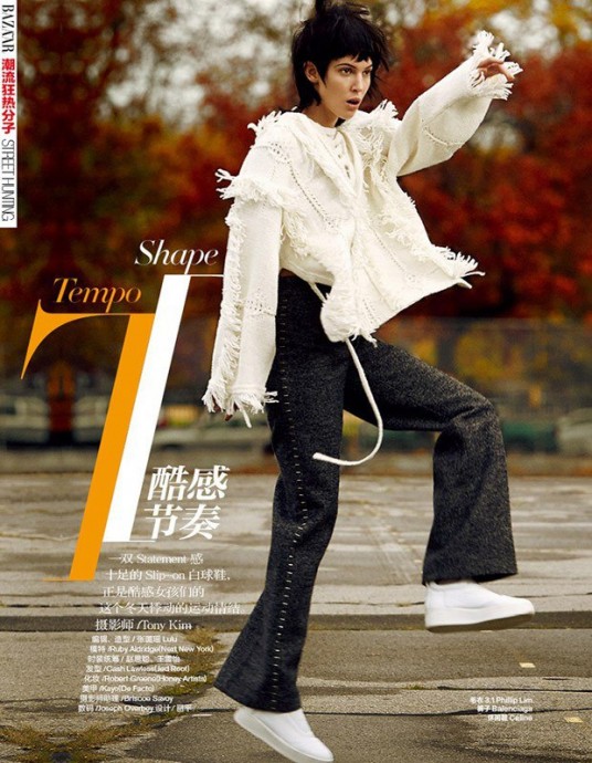 Tony Kim for Harper’s Bazaar China by Ruby Aldridge