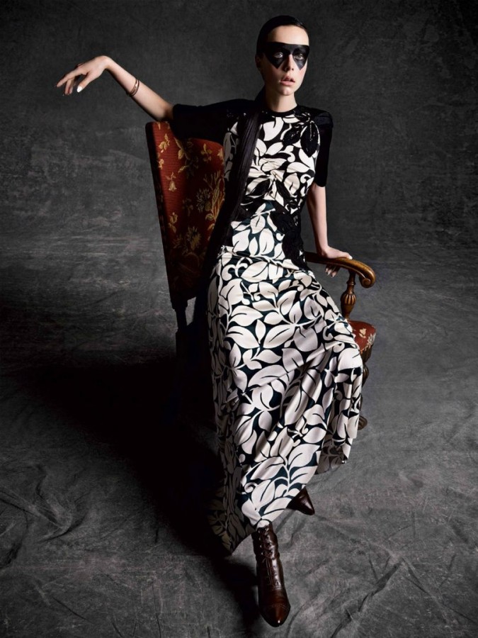 Edie Campbell for Vogue Paris by Inez & Vinoodh Edie Campbell for Vogue Paris by Inez & Vinoodh
