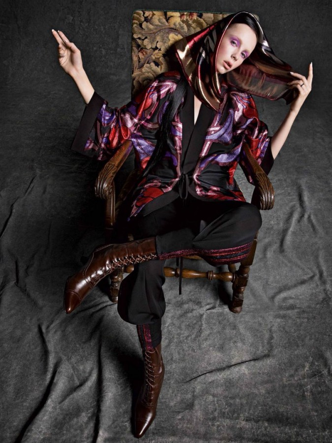 Edie Campbell for Vogue Paris by Inez & Vinoodh Edie Campbell for Vogue Paris by Inez & Vinoodh