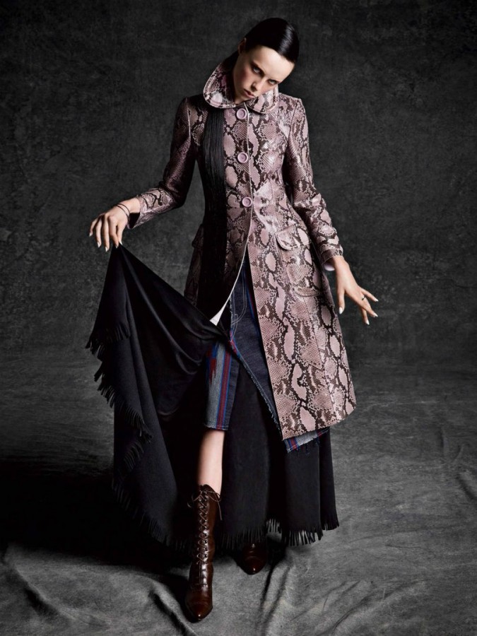 Edie Campbell for Vogue Paris by Inez & Vinoodh Edie Campbell for Vogue Paris by Inez & Vinoodh
