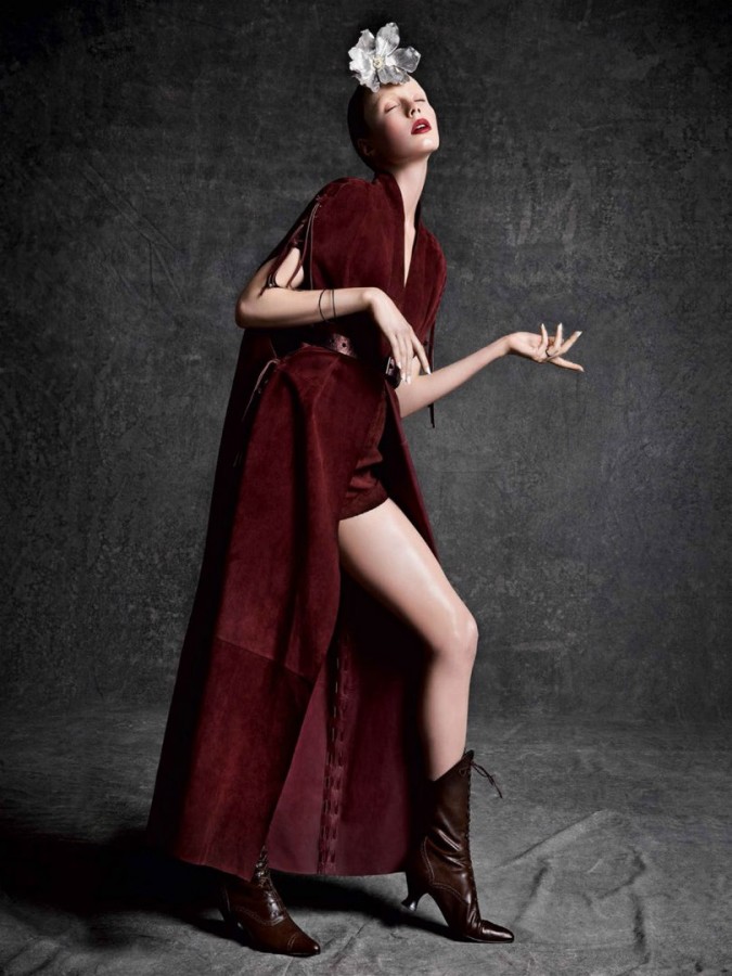 Edie Campbell for Vogue Paris by Inez & Vinoodh Edie Campbell for Vogue Paris by Inez & Vinoodh