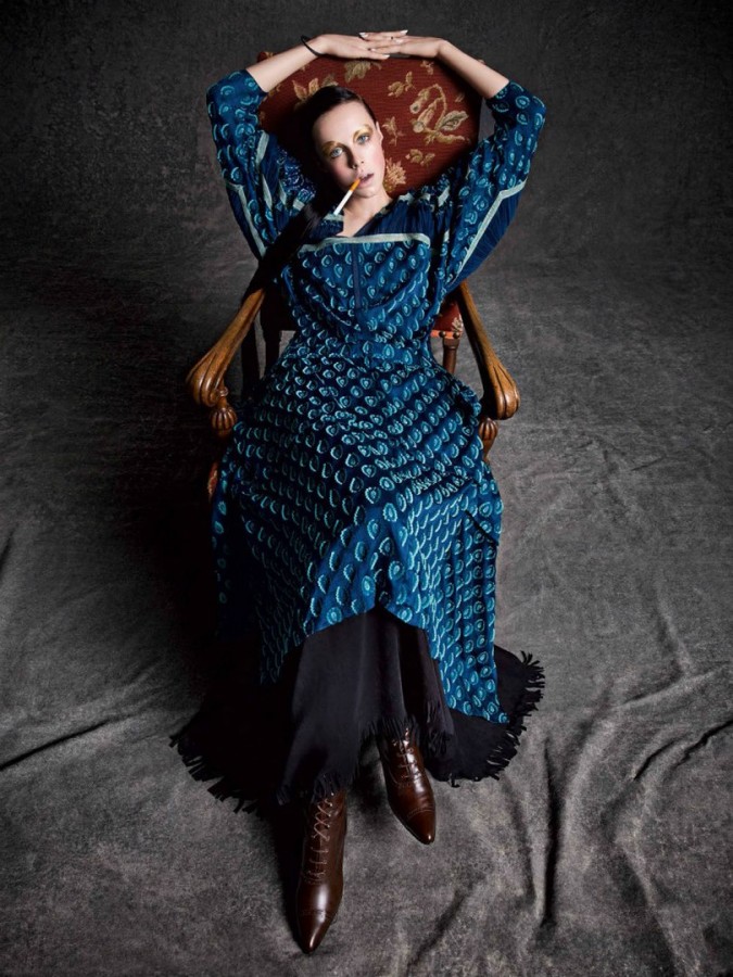 Edie Campbell for Vogue Paris by Inez & Vinoodh Edie Campbell for Vogue Paris by Inez & Vinoodh