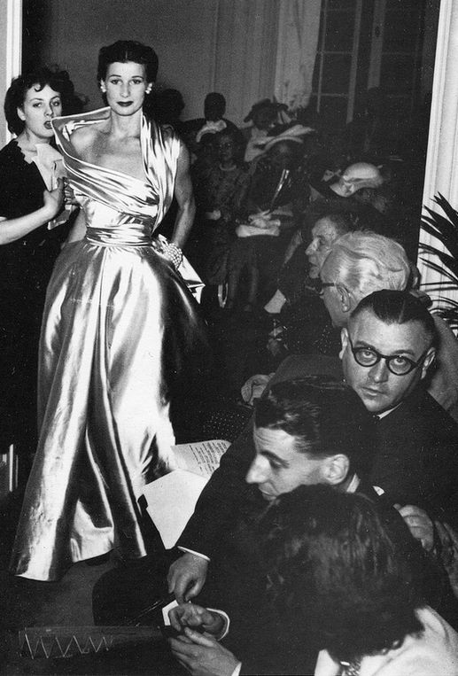 Christian Dior, 1940-е. Christian Dior, 1940-е.