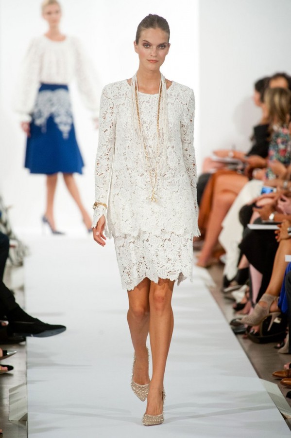 Модели коллекции Oscar de la Renta! Модели коллекции Oscar de la Renta!