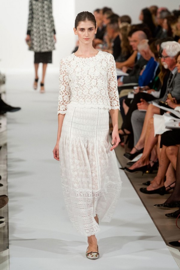 Модели коллекции Oscar de la Renta! Модели коллекции Oscar de la Renta!