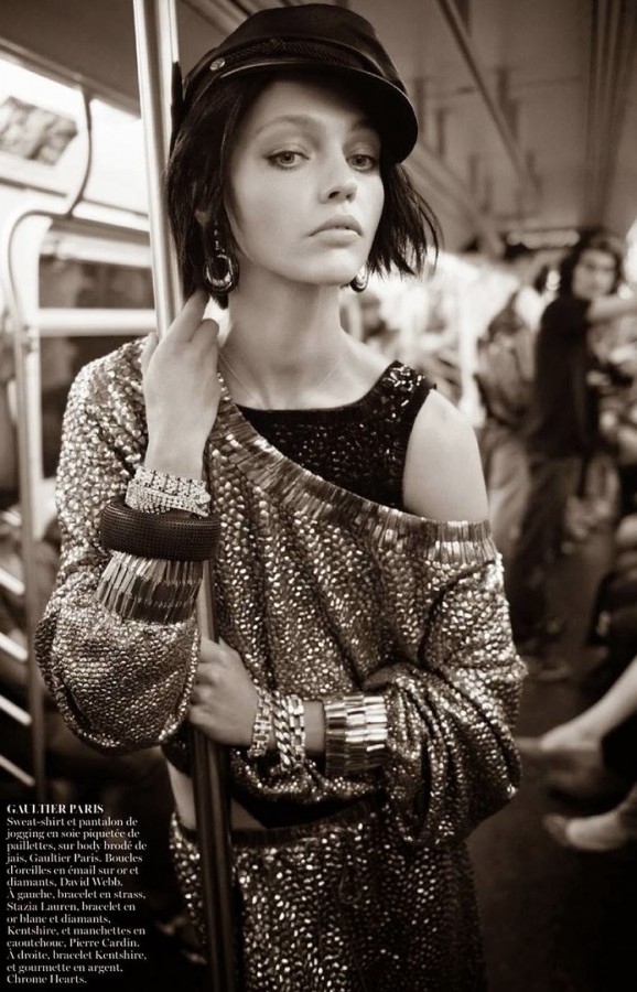 Sasha Pivovarova for Vogue Paris by Glen Luchford Sasha Pivovarova for Vogue Paris by Glen Luchford