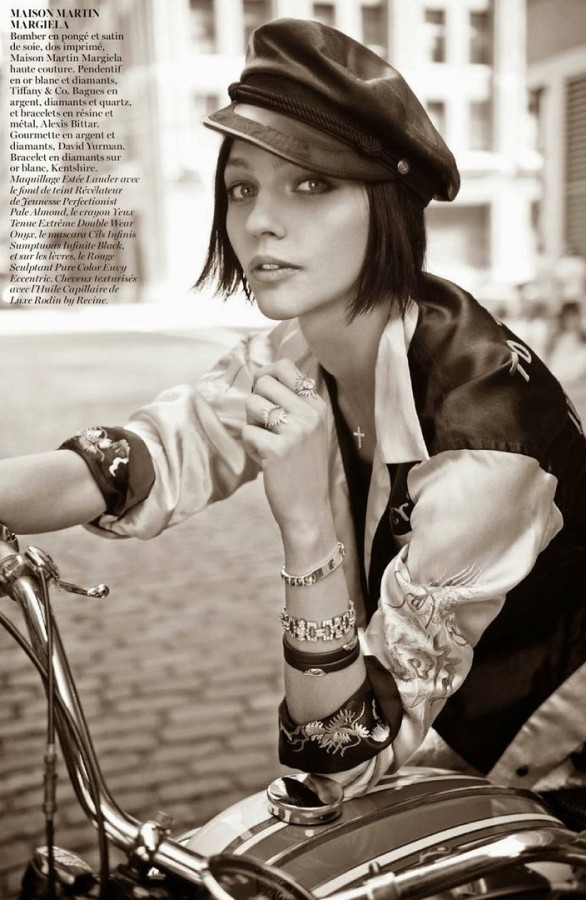 Sasha Pivovarova for Vogue Paris by Glen Luchford