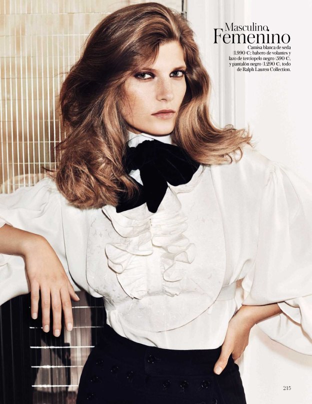 Valerija Kelava for Vogue Spain by Hasse Nielsen