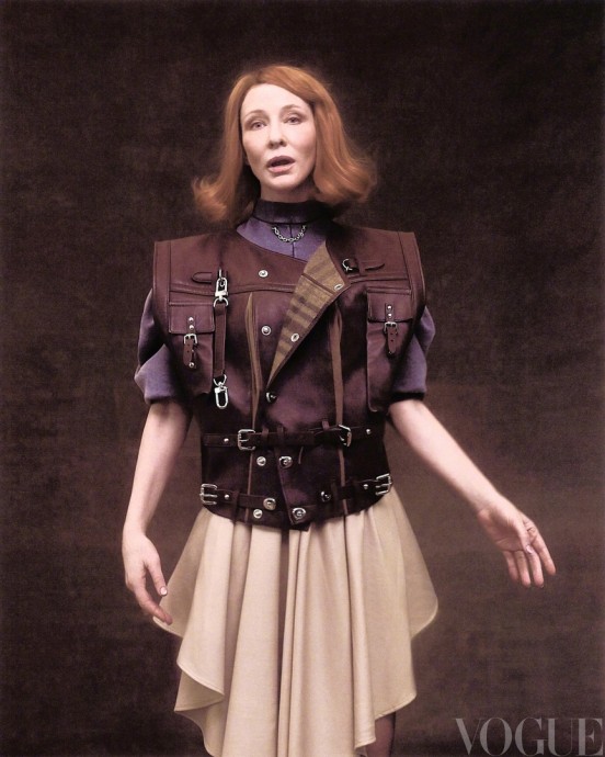 Кейт Бланшетт (Cate Blanchett) в фотосессии для журнала Vogue China (2024)