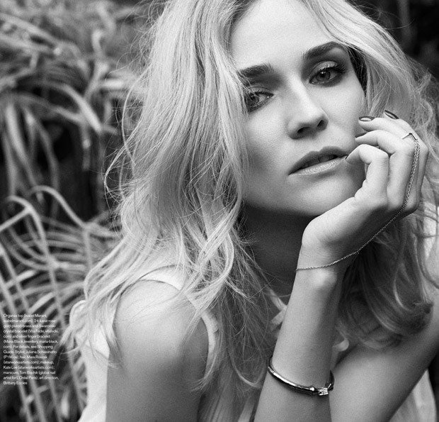 Diane Kruger for Elle Canada by Max Abadian