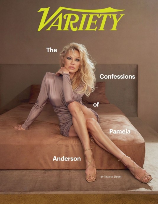 Памела Андерсон (Pamela Anderson) в фотосессии для журнала Variety (2023)