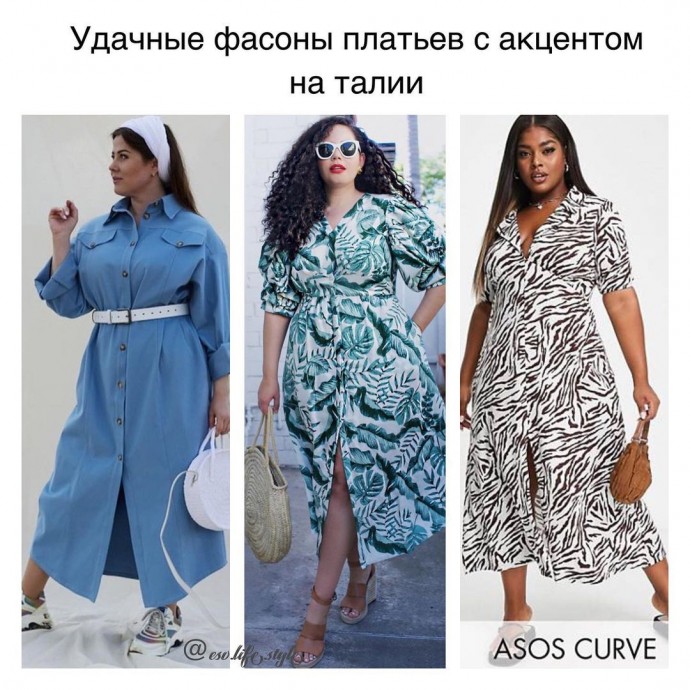 Стильные образы для plus-size