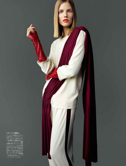 Suvi Koponen for Vogue Japan by Mario Testino