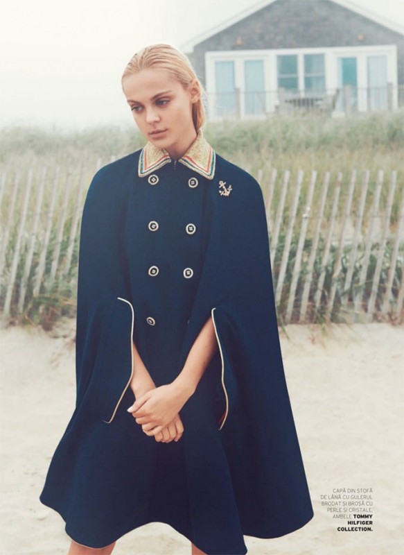 Viktoriya Sasonkina for ELLE Romania by Dan Beleiu Viktoriya Sasonkina for ELLE Romania by Dan Beleiu