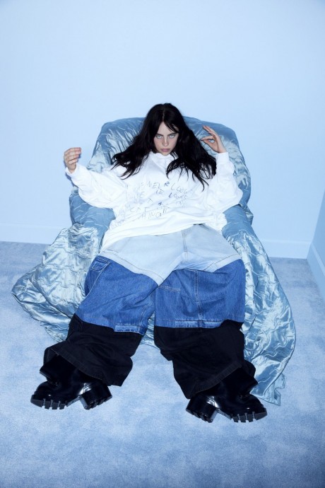 Билли Айлиш (Billie Eilish) в фотосессии для журнала Interview (2024)