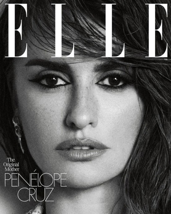 Пенелопа Крус стала герoинeй нового номера амepиканскoй версии журнала Elle