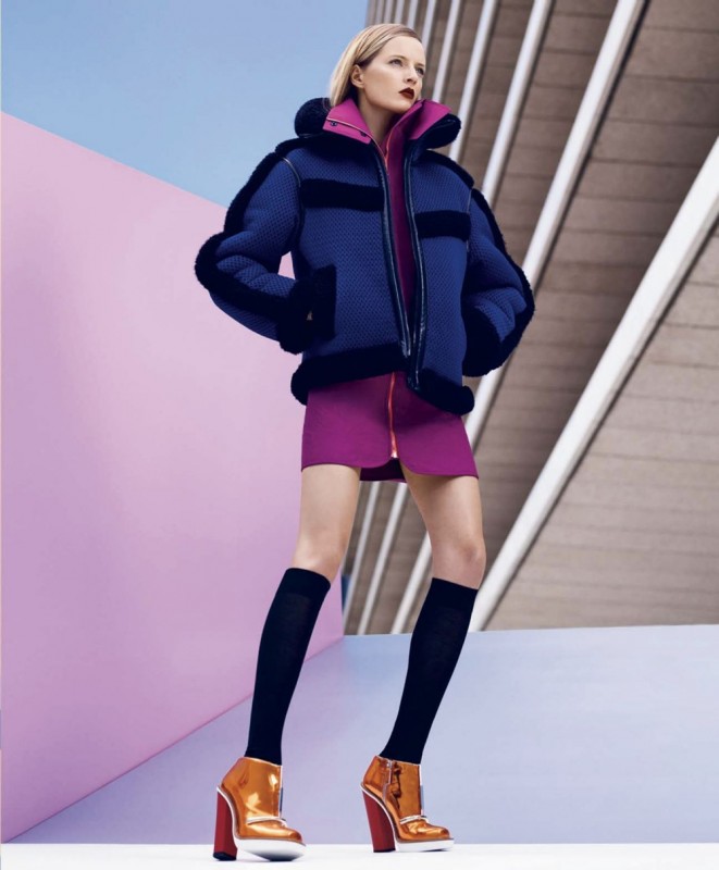 Daria Strokous for Harper's Bazaar US by Nathaniel Goldberg Daria Strokous for Harper's Bazaar US by Nathaniel Goldberg