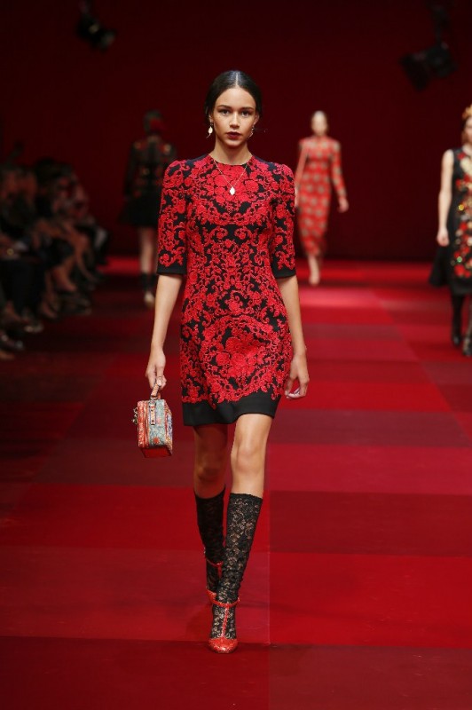 Модели коллекции Dolce&Gabbana Модели коллекции Dolce&Gabbana