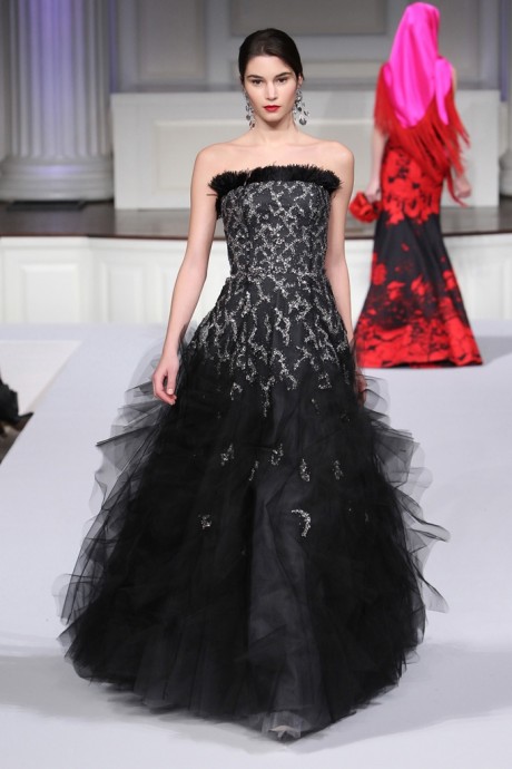 Модели коллекции Oscar De La Renta