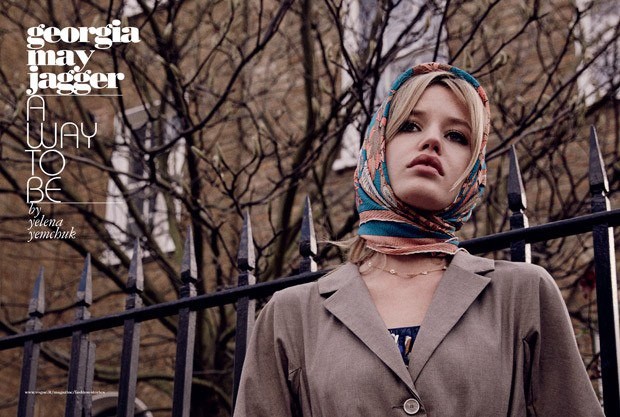 Georgia May Jagger for Vogue Italia by Yelena Yemchuk Georgia May Jagger for Vogue Italia by Yelena Yemchuk