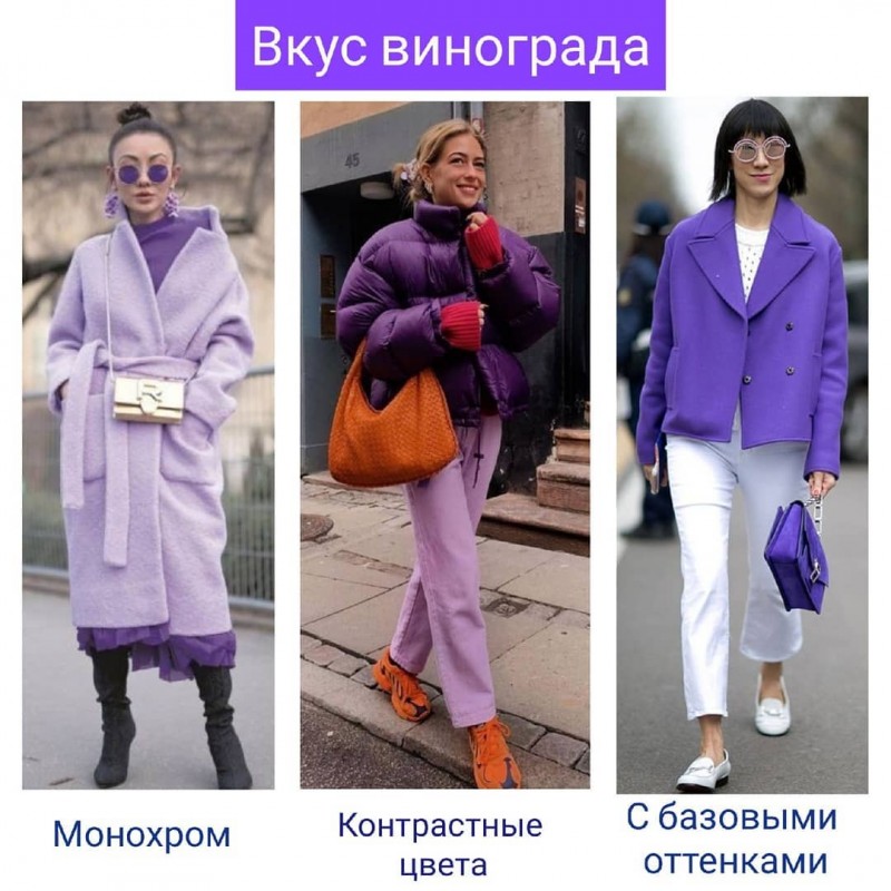 Трендовые цвета осень-зима 2019/2020